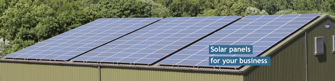 Solar panels for your business